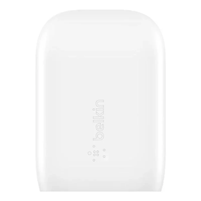 Зарядний пристрій мережевий Belkin 30Вт USB-С GAN PD PPS білий (WCA005VFWH)