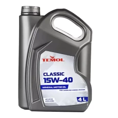 Моторное масло TEMOL Classic 15W-40 API SF/CC 4л