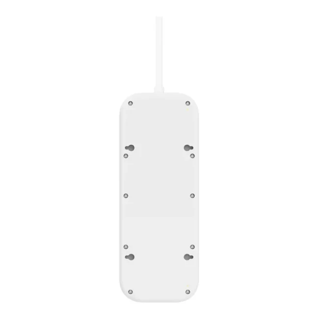 Удлинитель-фильтр сетевой Belkin 6хТип F 3x1.5мм кв 16А USB-A/USB-C 18Вт 2м белый (SRB002VF2M)