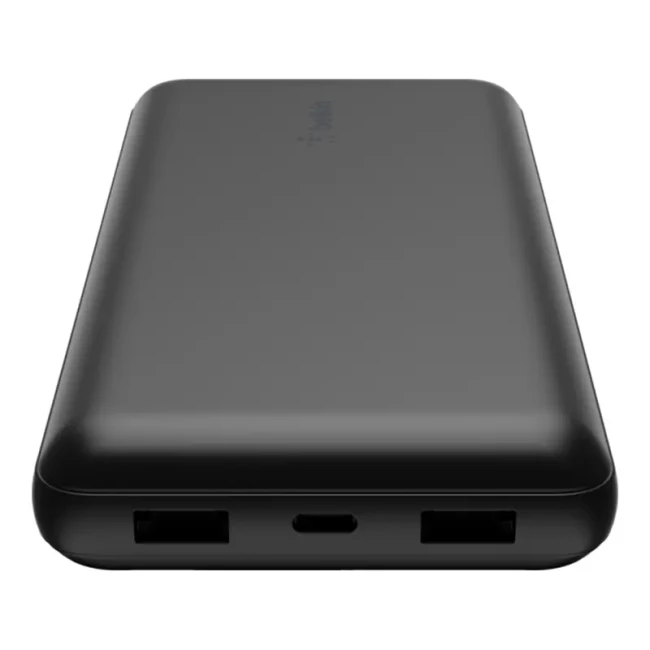 Внешний акумулятор Belkin 20000mAh 15W Dual USB-A USB-C Black (BPB012BTBK)