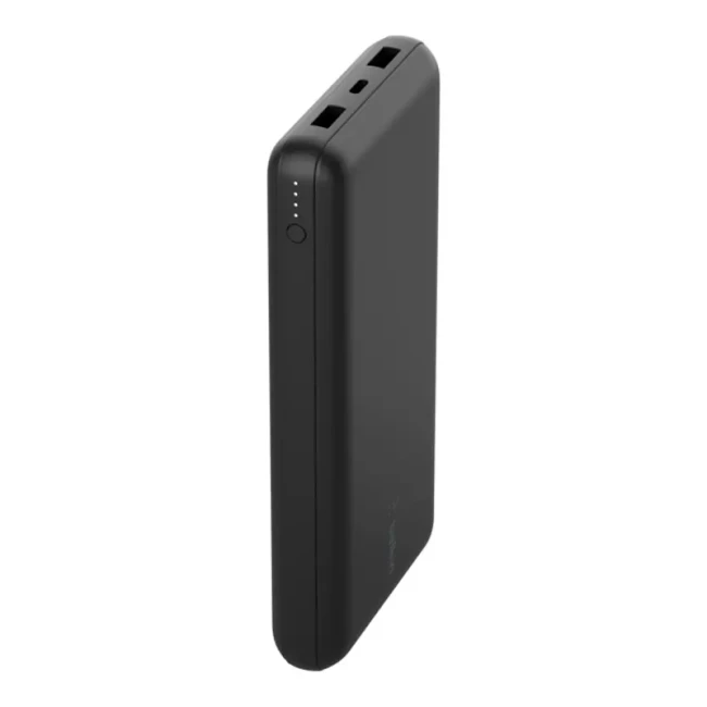 Внешний акумулятор Belkin 20000mAh 15W Dual USB-A USB-C Black (BPB012BTBK)