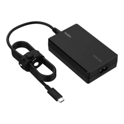 Зарядное устройство сетевое Belkin 100Вт USB-С GAN PD PPS кабель USB-C 2м черный OEM (INC016VFBK)