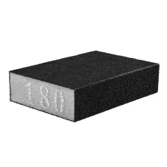 Губка наждачна GRAPHITE 70 x 25 x 100 мм K180