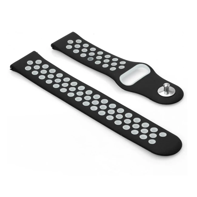 Ремешок BeCover Nike Style для Samsung Galaxy Black-Grey (705783)
