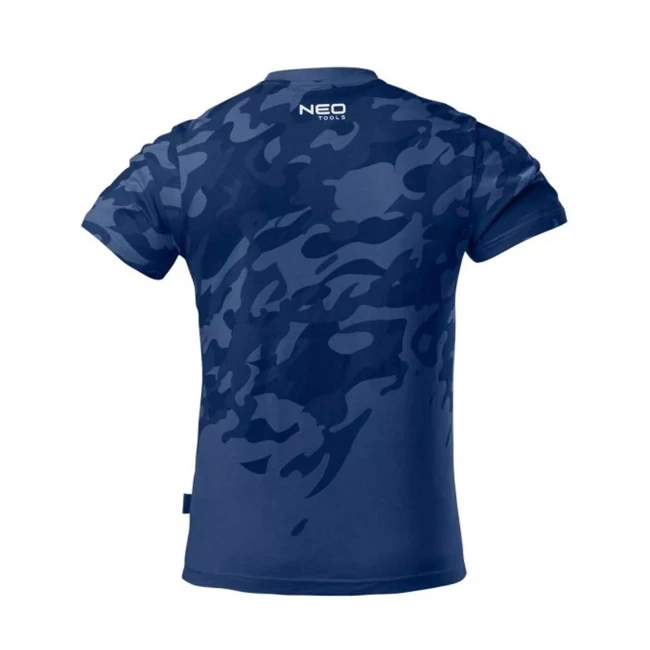 Футболка NEO TOOLS с оттенком Camo Navy, размер XXXL (81-603-XXXL)