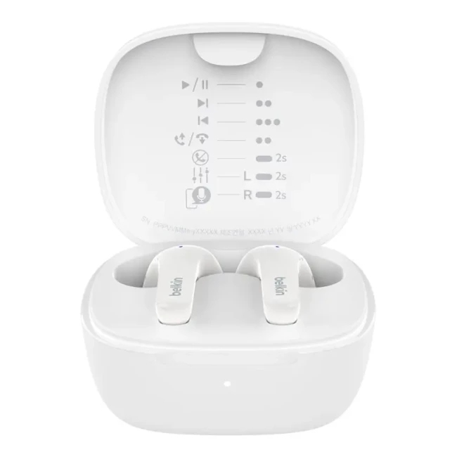 Навушники TWS Belkin Soundform Motion True Wireless білий (AUC010BTWH)