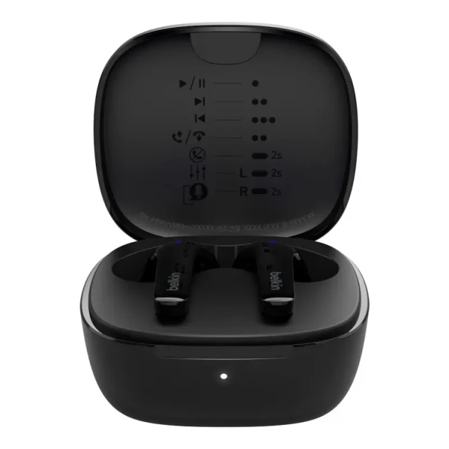 Навушники TWS Belkin Soundform Motion True Wireless чорний (AUC010BTBK)