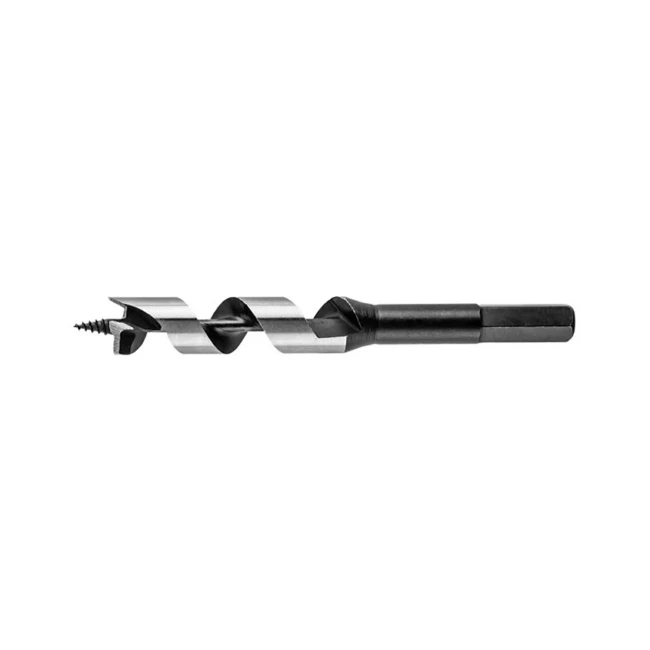 Сверло по дереву GRAPHITE спиральное 18 x 151 мм патрон 13 мм (57H383) Сверло по дереву GRAPHITE спиральное 18 x 151 мм патрон 13 мм (57H383)