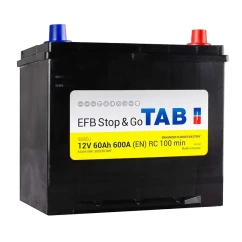 Акумулятор TAB EFB Start-Stop 6CT-60Аh (-/+) (212860)