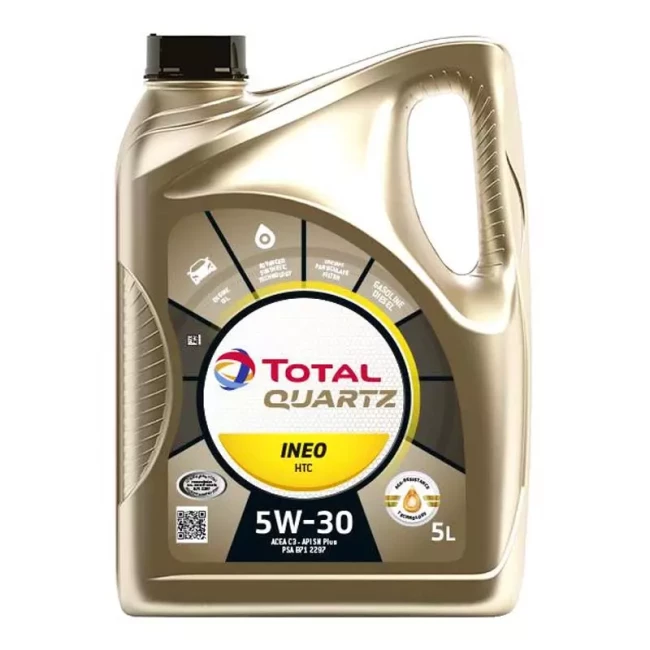 Моторное масло Total Quartz Ineo HTC 5W-30 5л (210070)