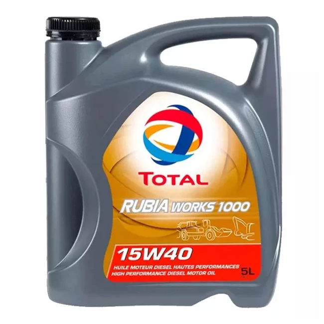 Моторное масло Total Rubia Works 1000 15W-40 5л (181782)