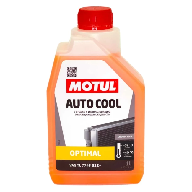 Антифриз Motul Cool Optimal -37°C оранжевый 1л (818001) Антифриз Motul Cool Optimal -37°C оранжевый 1л (818001)
