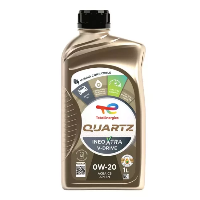 Моторное масло Total Quartz 9000 V-Drive 0W-20 1л