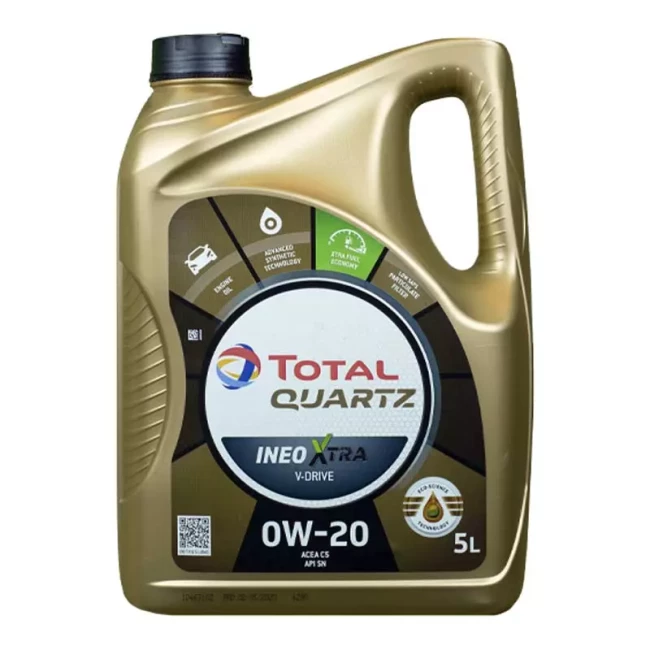 Моторное масло Total Quartz 9000 V-Drive 0W-20 5л (202159)