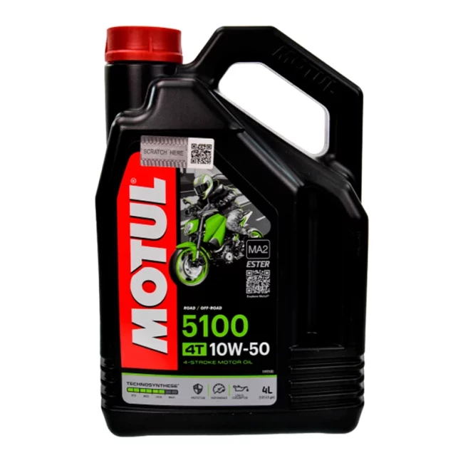 Моторное масло MOTUL 5100 4T SAE 20W-50 4 л (839001)