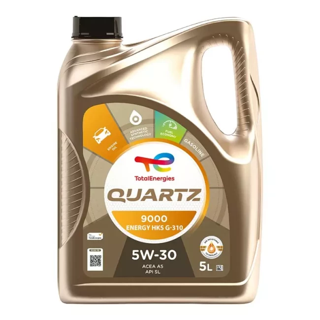 Моторное масло Total Quartz 9000 Energy HKS 5W-30 5л