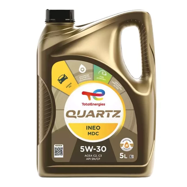 Моторное масло Total Quartz Ineo MDC 5W-30 5л (199608)
