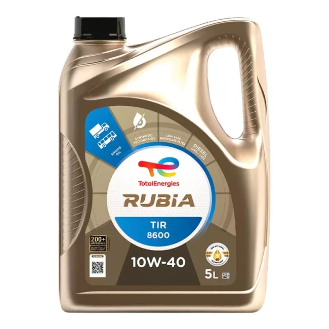 Моторное масло Total Rubia TIR 8600 10W-40 5л (148590)