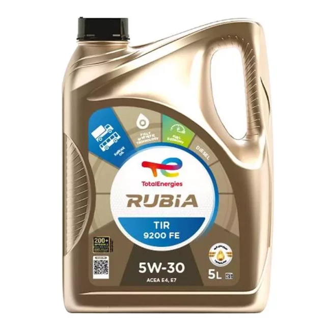 Моторное масло Total RUBIA TIR 9200 FE 5W-30 5л (148583) Моторное масло Total RUBIA TIR 9200 FE 5W-30 5л (148583)