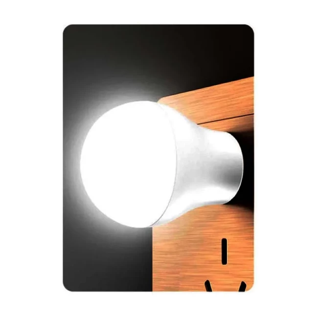 Светодиодная LED лампа XO "Y1 USB" White (1283126558542)