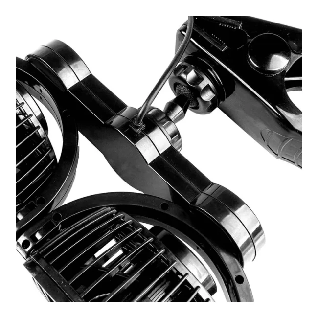 Вентилятор автомобільний AMiO 2х4" 24V 2SPEED (03013/030134)