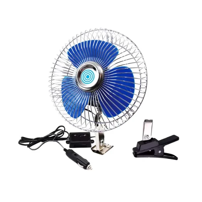 Вентилятор автомобільний AMiO 8" 12V (01104/011041)