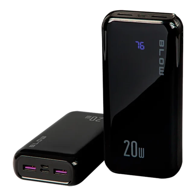 Внешний аккумулятор BLOW PB30A 30000 mAh 20W Black
