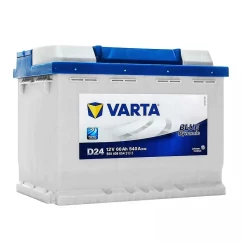 Аккумулятор Varta Blue Dynamic D24 6CT-60Ah (-/+) (560 408 054)