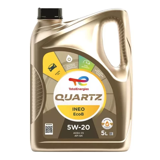 Моторное масло Total Quartz 9000 Future EcoB 5W-20 5л (195027)