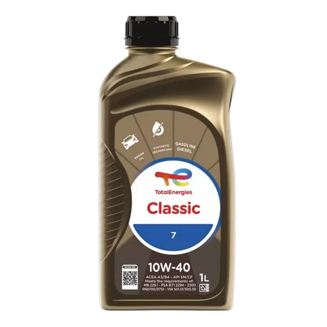 Моторное масло Total Classic 10W-40 1л (166215) Моторное масло Total Classic 10W-40 1л (166215)