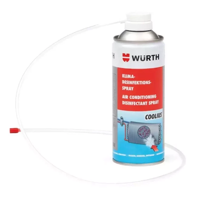 Очиститель для кондиционеров WURTH 300мл (со шлангом) (089376410)