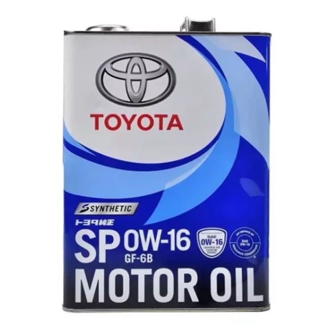 Моторное масло Toyota 0W-16 SN/GF-6 4л (0888013105) Моторное масло Toyota 0W-16 SN/GF-6 4л (0888013105)