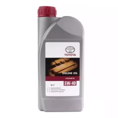 Масло моторное синтетическое TOYOTA "ENGINE OIL 5W-40" 1л (0888080836)