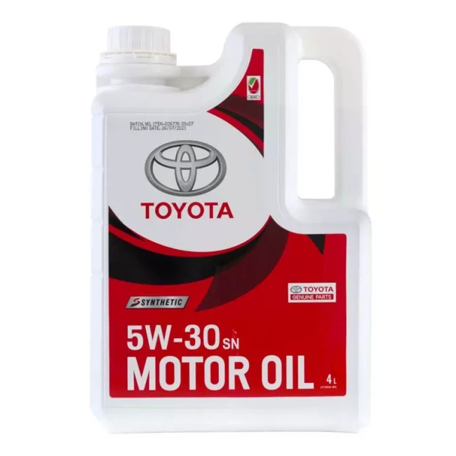 Моторное масло Toyota SN 5W-30 4л (0888083714)