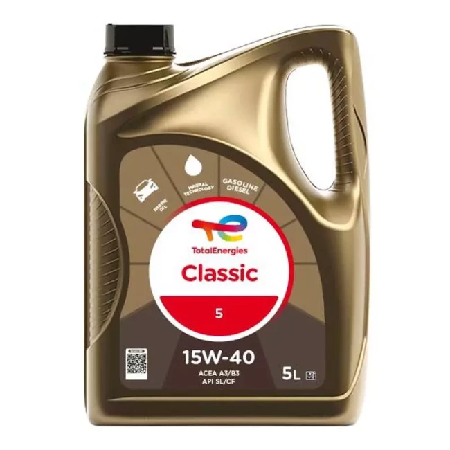 Моторное масло Total Classic 15W-40 5л (156359)