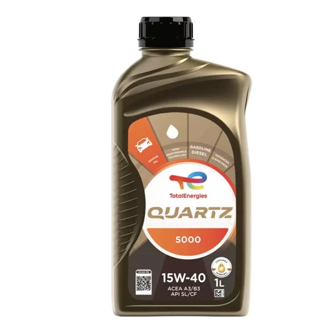 Моторное масло Total Quartz Diesel 5000 15W-40 1л (166246)