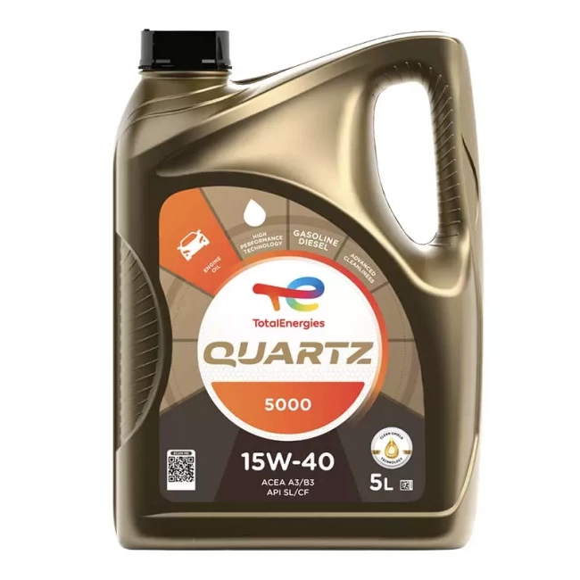 Моторное масло Total Quartz Diesel 5000 15W40 5л (148644)
