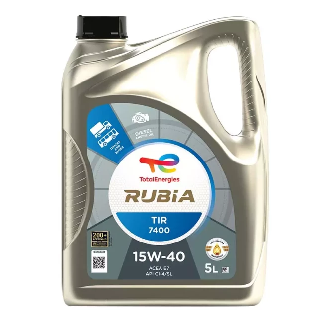 Моторное масло Total Rubia TIR 7400 15W-40 5л (148585) Моторное масло Total Rubia TIR 7400 15W-40 5л (148585)