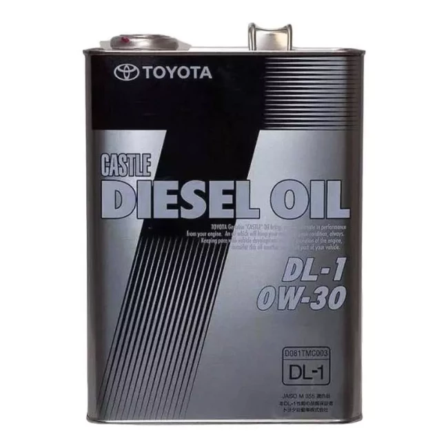 Масло моторное Toyota Castle Diesel Oil DL-1 0W-30 4л (08883-02905) Масло моторное Toyota Castle Diesel Oil DL-1 0W-30 4л (08883-02905)