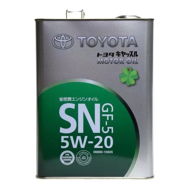 Масло моторное Toyota Motor Oil SN/GF-5 5W-20 4л (08880-10605)