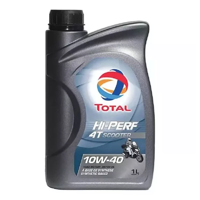 Моторное масло Total Hi-Perf 4T Scooter 10W-40 1л (192749)