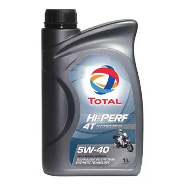 Моторное масло Total Hi-Perf 4T Scooter 5W-40 1л (199066) Моторное масло Total Hi-Perf 4T Scooter 5W-40 1л (199066)