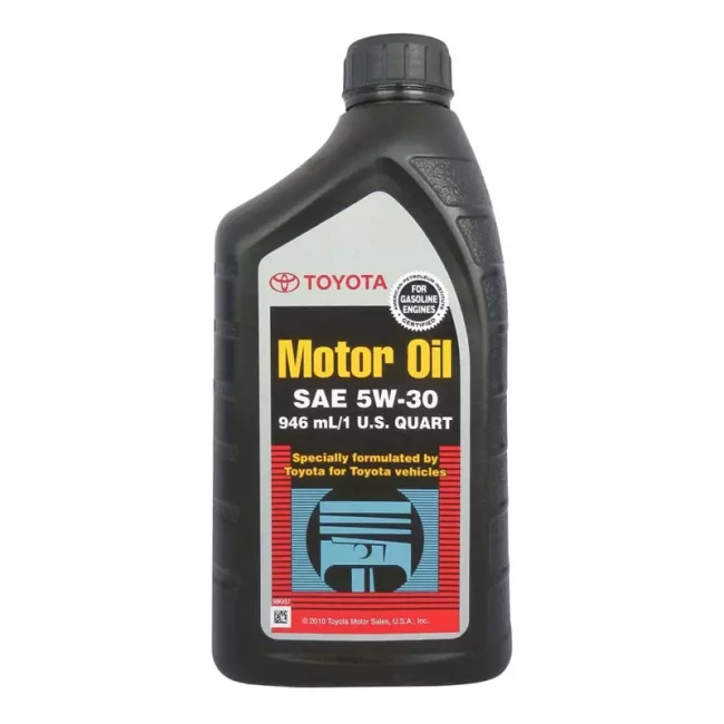 Моторное масло TOYOTA Quart 5W-30 1л (00279-1QT5W)