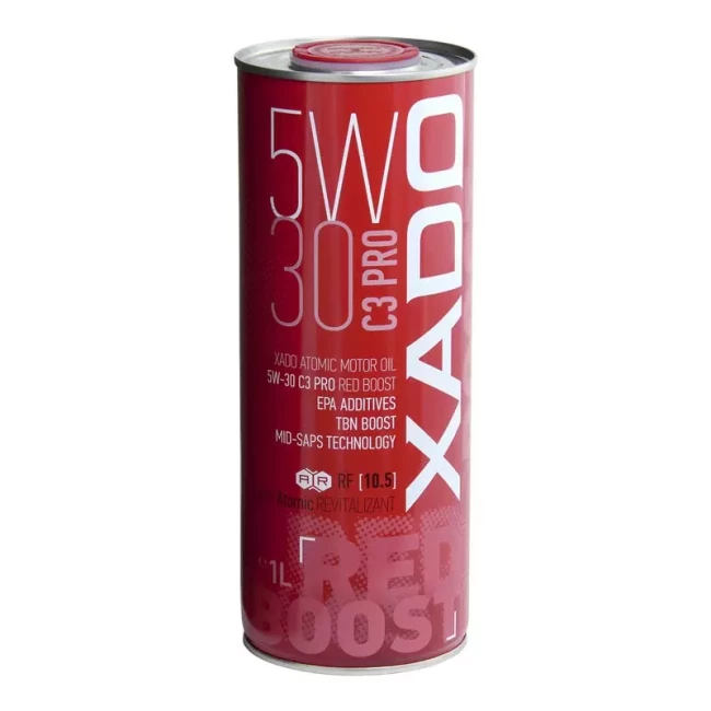 Моторное масло Xado Atomic Oil Pro Red Boost C3 5W-30 1л (XA26168)