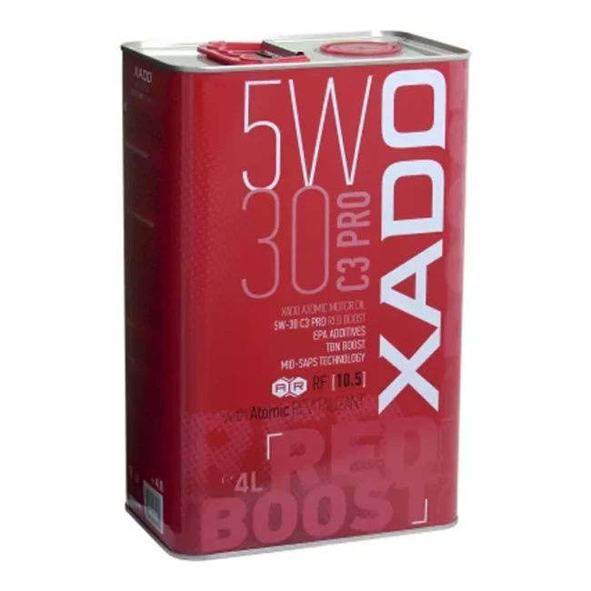 Моторное масло Xado Atomic Oil Pro C3 Red Boost 5W-30 4л (XA26268)
