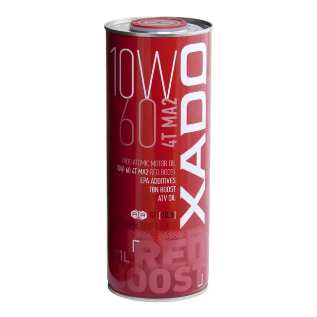 Моторное масло Xado Atomic Oil 4T MA2 10W-60 1л (XA 26128) Моторное масло Xado Atomic Oil 4T MA2 10W-60 1л (XA 26128)