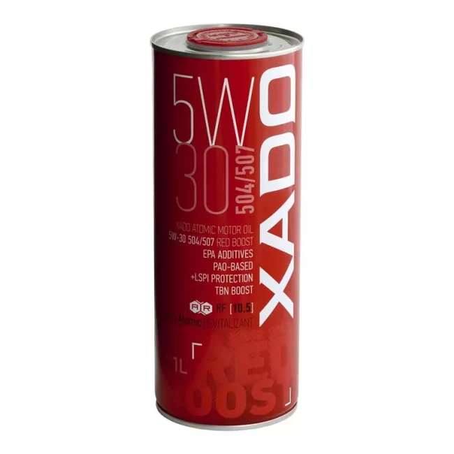 Моторное масло Xado Atomic Oil Red Boost 504/507 5W-30 1л (ХА26196)