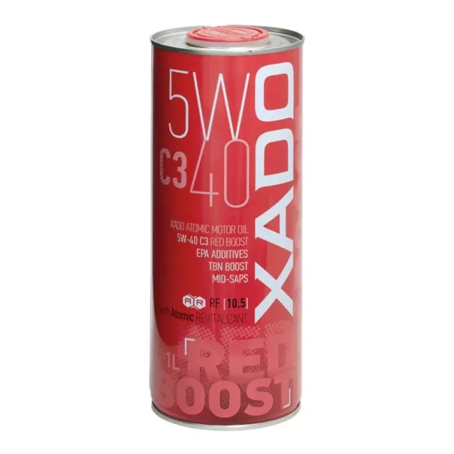 Моторное масло Xado Atomic Oil Red Boost C3 5W-40 1л (XA26122)