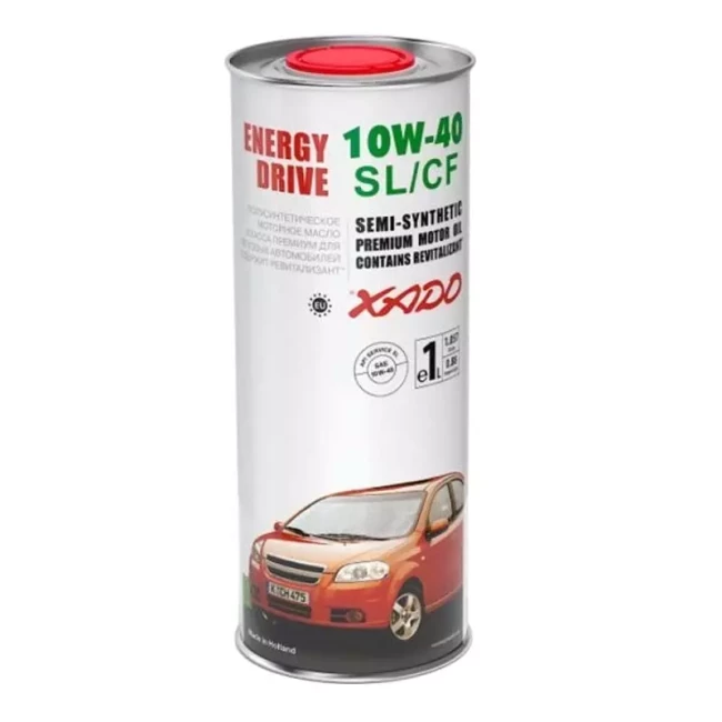 Моторное масло Xado Atomic Oil 10W-40 SL/CF 1л (XA24144/ХА20144)
