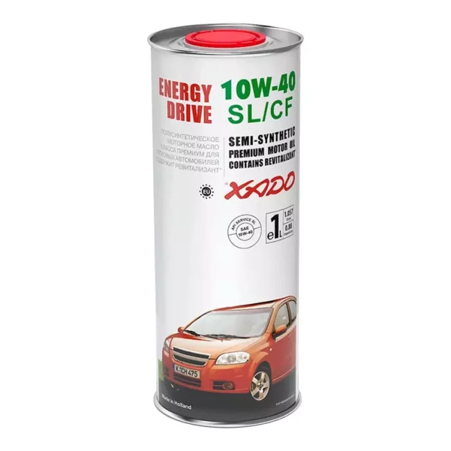 Моторна олива Xado Atomic Oil 10W-40 SL/CF 1л Моторна олива Xado Atomic Oil 10W-40 SL/CF 1л